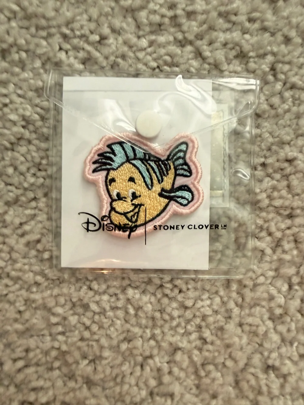 Disney Stoney Clover Lane Flounder Embroidered Patch
